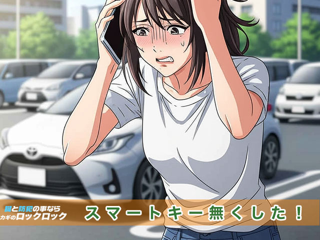 スマートキーを無くした！どうしよう
