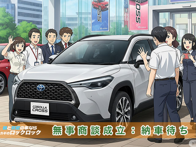 カローラクロス・納車前のスペアキー追加登録